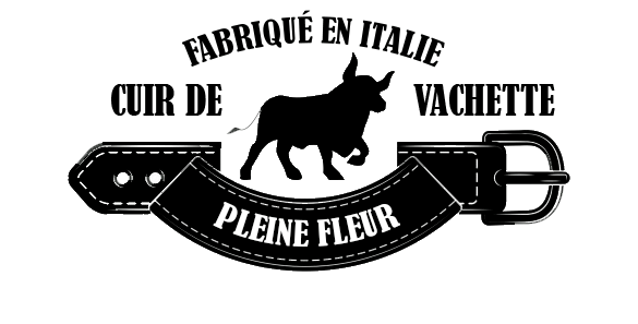 Ceinture habill&eacute;es en cuir v&eacute;ritable logo